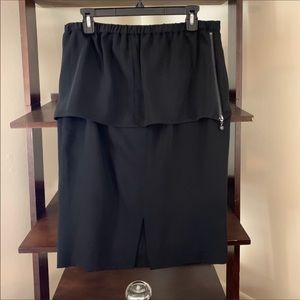 Detachable Peplum Skirt